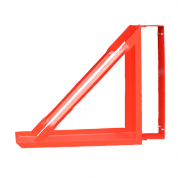 Касета металева для пожежного рукава червона (100x100x100) без пдв