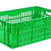 Ящик пластиковий 600*400*220 зелений перфорований вторинний