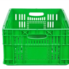 Ящик пластиковий 600*400*220 зелений перфорований вторинний