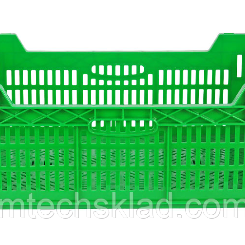 Ящик пластиковий 600*400*220/180 перфорований кольоровий вторинний