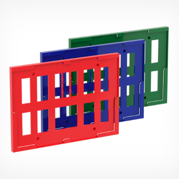 TF-A4 Комплект з 2-х рамок на купівельний візок Зелений