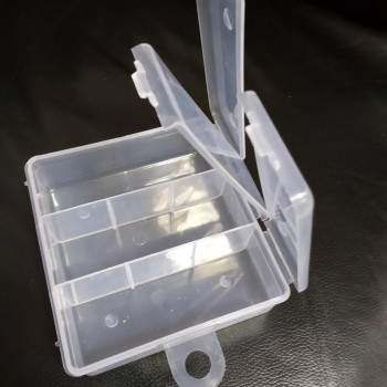 Органайзер 120х105х35 прозорий на 3 ячейки