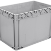 Ящик пластиковий 600х400х420 сірий