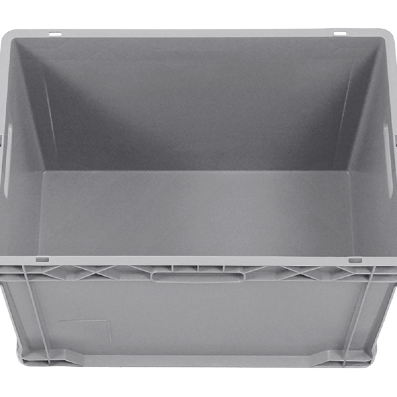 Ящик пластиковий 600х400х420 сірий