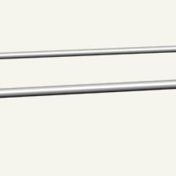 Гачок одинарний із цінникотримачем на перфорацію, 200 мм