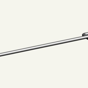 Гачок одинарний на перфорацію, довжина 300 мм