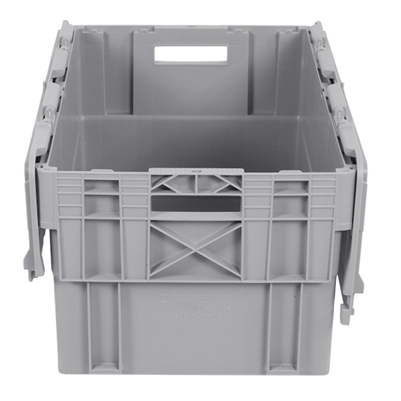 Ящик пластиковий 600х400х300 с кришкою для дистрибуції NS6430-ALC