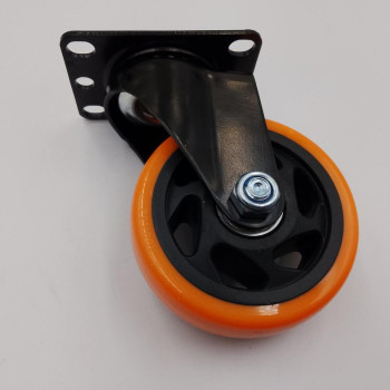 Колесо меблеве 100 мм поворотне (100 кг)