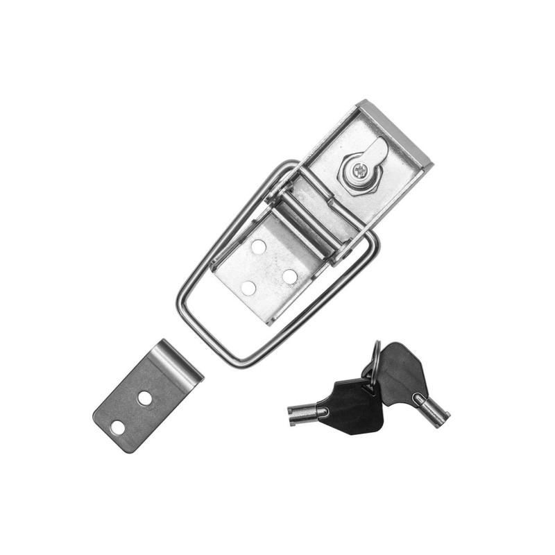 Замкова засувка з ключем MV027Y1 (нержавійка)