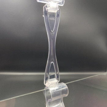 Цінникотримач на гастроємності 90 мм прозорий