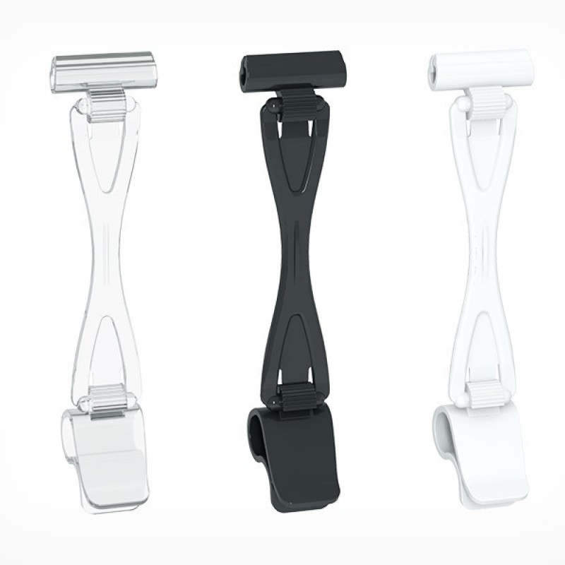 Цінникотримач на гастроємності 90 мм прозорий